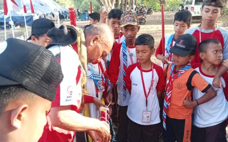 Jambore Cabang Sumbawa 2025: Teknik Kepramukaan Jadi Pilar Utama Pembentukan Karakter dan Keterampilan