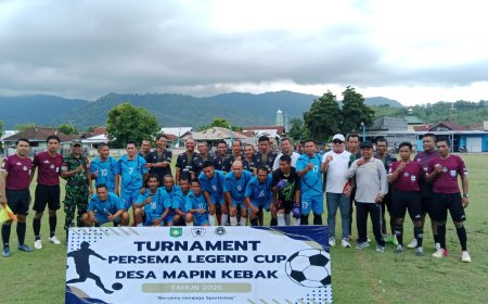 KONI Sumbawa Apresiasi Gelaran “Legend Cup Mapin Kebak”  Contoh Nyata Olahraga Sebagai Perekat Silaturahmi Lintas Generasi