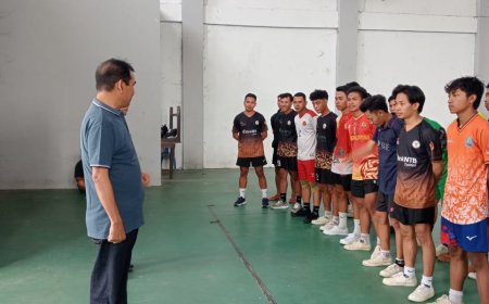 Ketua PSTI Sumbawa Pacu Semangat Atlet Takraw Hadapi Seleksi Tahap II Menuju Porprov NTB