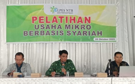Perkuat Ekosistem Halal, Pengusaha Mikro Sumbawa Ikuti Pelatihan Usaha Berbasis Syariah bersama LPES NTB, MUI dan BMT Insan Samawa