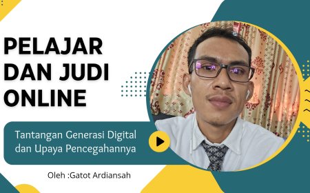 Pelajar dan Judi Online: Tantangan Generasi Digital dan Upaya Pencegahannya