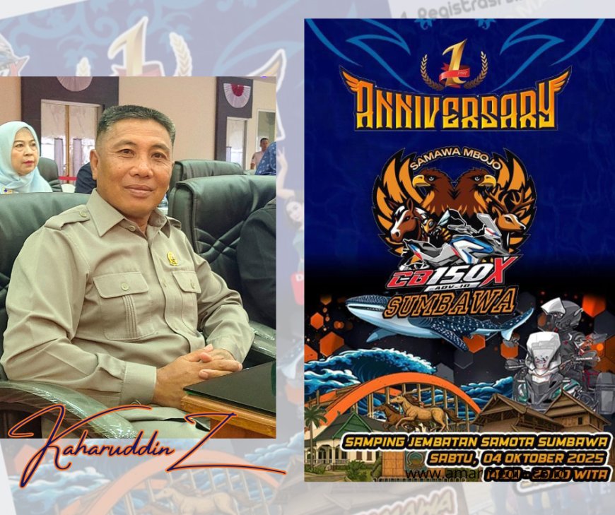IMI Sumbawa Bangga: Anniversary CB 150X di Samota Bukti Bikers Lokal Jadi Duta Utama Sport Tourism