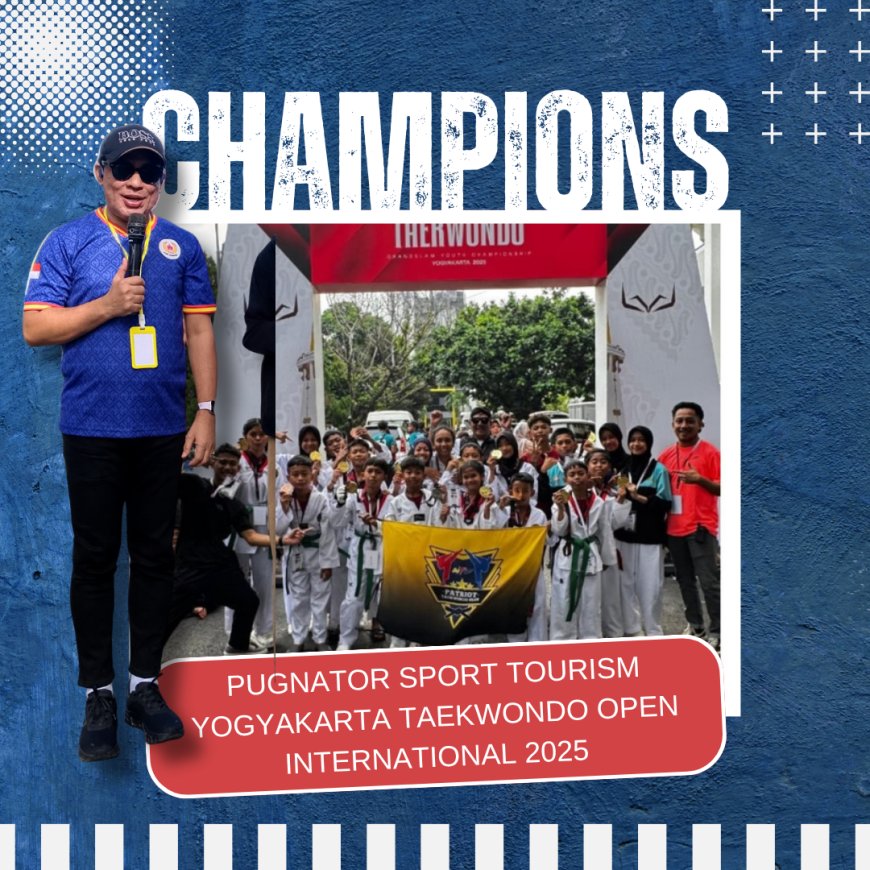 Ketua KONI Apresiasi Dojang Patriot Sumbawa Borong 21 Medali di Kejuaraan Taekwondo Internasional Yogyakarta