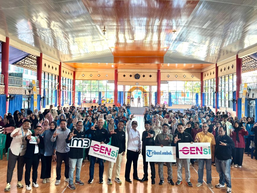 Generasi Terkoneksi (GenSi) Indosat Tiba di Sumbawa: Ubah Pelajar Jadi Warga Digital Cerdas dan Bertanggung Jawab