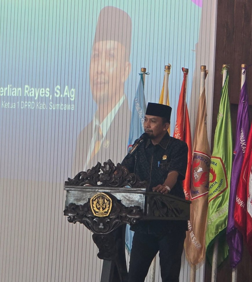 Wakil Ketua DPRD Sumbawa  H. M.Berlian Rayes Sambut Positif Inisiatif Literasi Digital Indosat