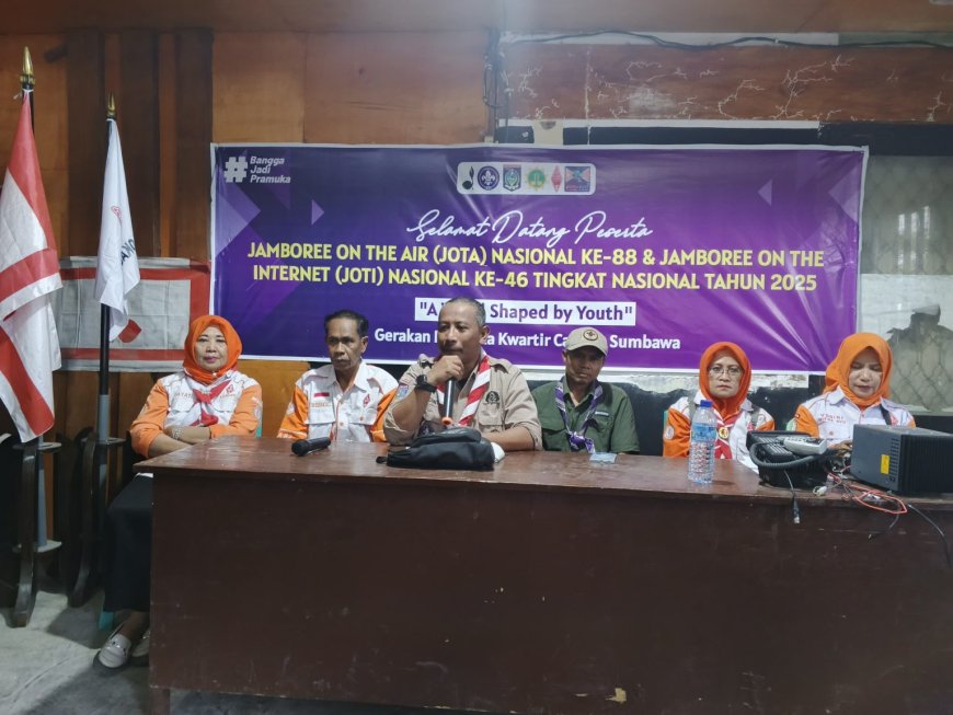 Sinyal Kuat Pramuka Sumbawa: 250 Peserta JOTA JOTI Siap Jadi Garda Komunikasi Bencana