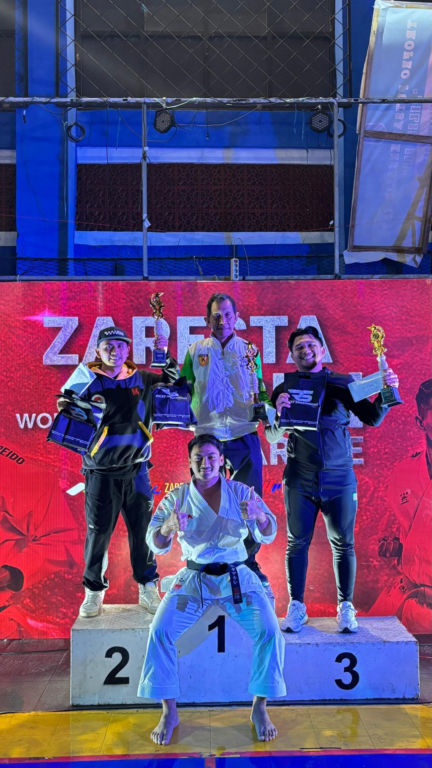 Borong 20 Medali di ZARESTA OPEN 2025, KONI Sumbawa Apresiasi Capaian Gemilang Dojo Garuda