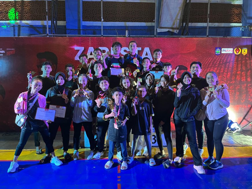 Borong 20 Medali di ZARESTA OPEN 2025, KONI Sumbawa Apresiasi Capaian Gemilang Dojo Garuda