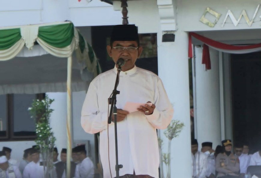 Samudra Ilmu di Jantung Negeri, Wabup  Sebut Pondok Pesantren  Lentera Generasi Emas 2045