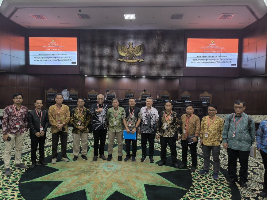 Sidang Uji Materi UU Pers, PWI Minta MK Pertegas Perlindungan Wartawan