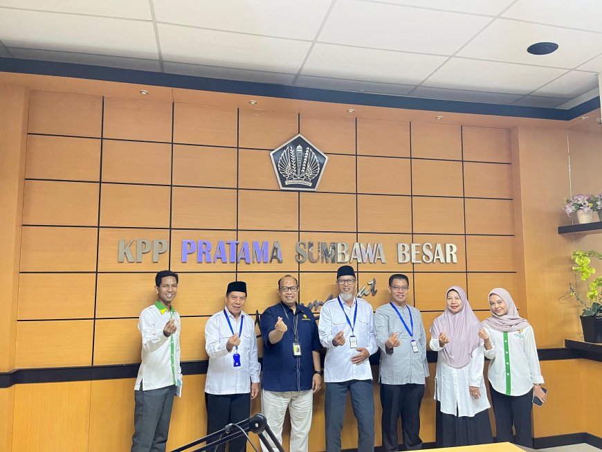 Kolaborasi BAZNAS dan KPP Sumbawa Besar: Bayar Zakat di BAZNAS Bisa Kurangi Pajak Penghasilan