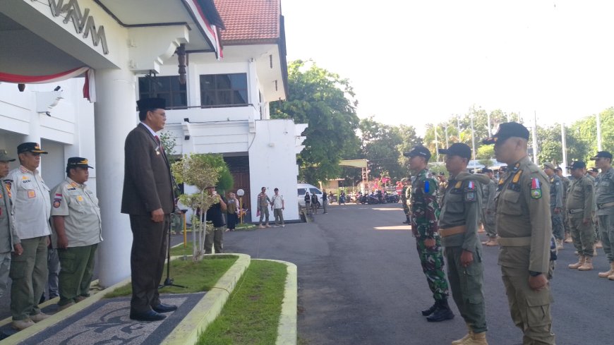 Bupati Sumbawa Resmi Buka Latihan Gabungan SATPOL PP NTB 2025: Tegaskan Pentingnya Ketegasan Humanis dan Integritas