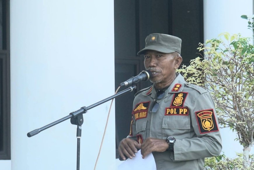 Kasatpol PP Sumbawa Tegaskan Komitmen Tingkatkan Disiplin dan Sinergitas Pasca Arahan Bupati Jarot