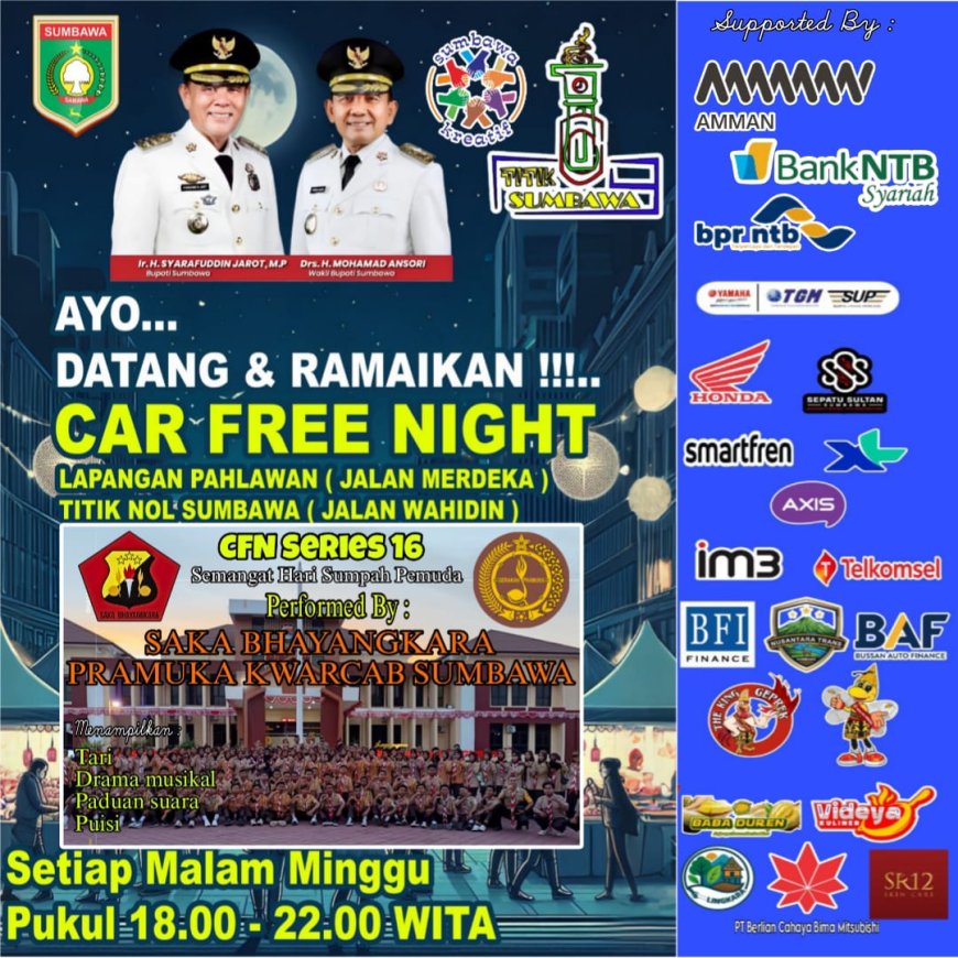 Peringati Sumpah Pemuda, CFN Sumbawa Dimeriahkan Drama Musikal dan Tari dari Saka Bhayangkara
