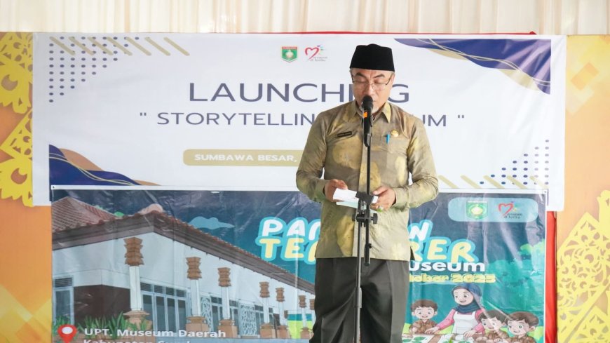 Museum Daerah Sumbawa Luncurkan Program Story Telling dan Pameran Ecoprint, Wujudkan Ruang Belajar Tanpa Sekat
