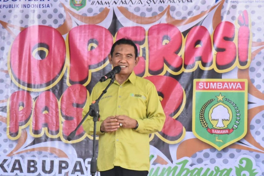 Jaga Stabilitas Harga dan Daya Beli Rakyat: Wabup Sumbawa Buka Pasar Murah Kolaborasi BI-Bulog, Tegaskan Pentingnya Pengendalian Inflasi