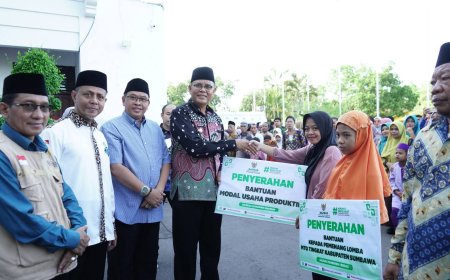 Berkah Jumat: Bupati Sumbawa Salurkan Bantuan Rp 2,1 Miliar dari BAZNAS, Dorong Percepatan Pembangunan Umat
