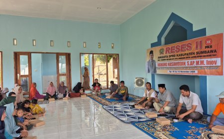 Dari Beasiswa Hingga Alsintan: Ketua DPRD Sumbawa Jamin Perjuangkan Aspirasi Warga Mokong