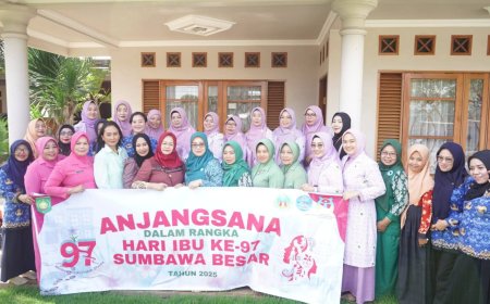 Anjangsana Hari Ibu: Sentuhan Kasih TP PKK Sumbawa kepada Pelopor Perempuan dan Anak Berkebutuhan Khusus