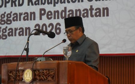 Fraksi Golkar Soroti Penurunan Anggaran dan Desak Penguatan Infrastruktur pada Paripurna APBD 2026
