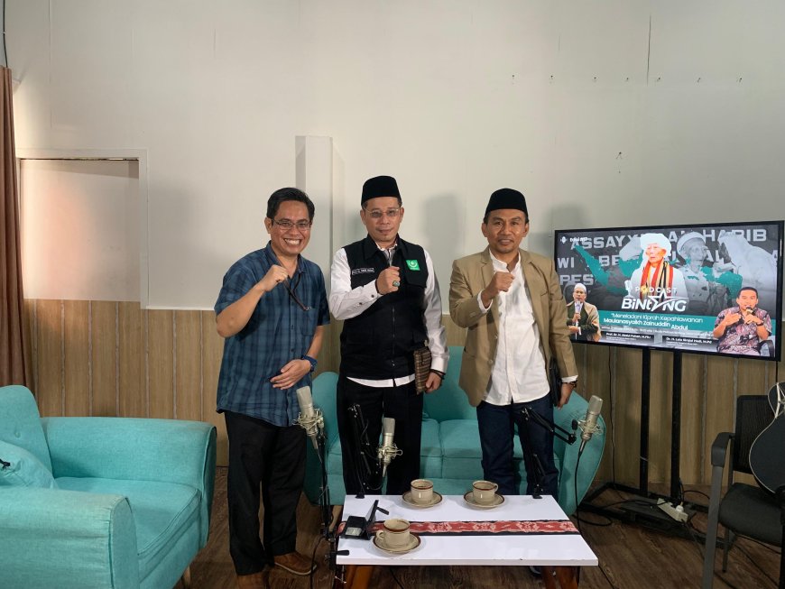 Podcast Bintang  ; Meneladani Semangat Kepahlawanan Maulana Syech Zainudin Abdul Majid