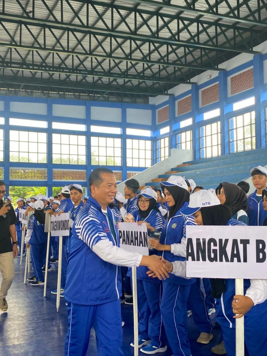 Lebih dari Medali! Gubernur Iqbal Lepas 102 Atlet Pelajar NTB ke Popnas dan Peparnas 2025, Tekankan Mental Pemenang dan Sportivitas