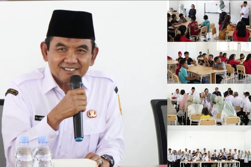 H. Ansori Dampingi  Tim Kemenkeu ; Sekolah Rakyat Bukti Kolaborasi Pusat-Daerah, Masa Depan Anak Sumbawa Terjamin