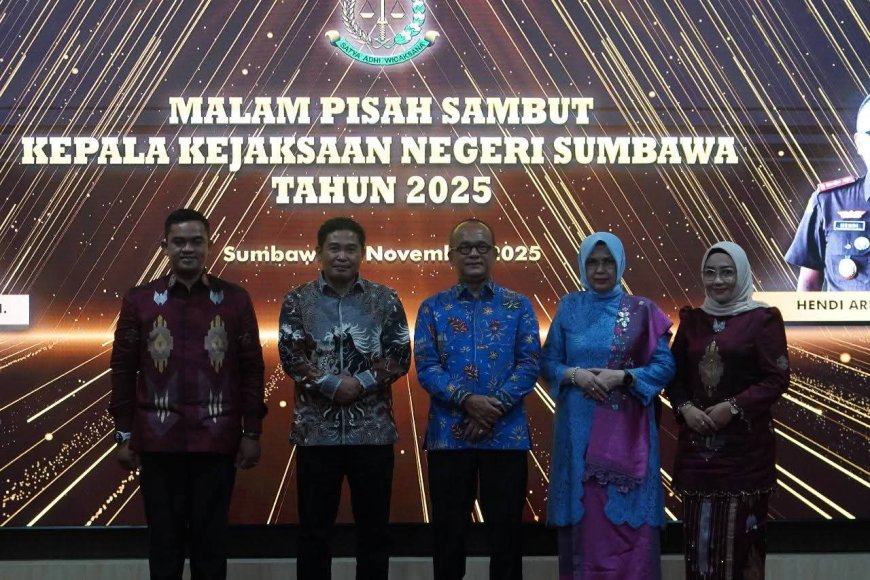 Ketua DPRD Sumbawa Tekankan Pentingnya Sinergi Legislatif dan Kejaksaan di Acara Pisah Sambut Kepala Kejaksaan Negeri