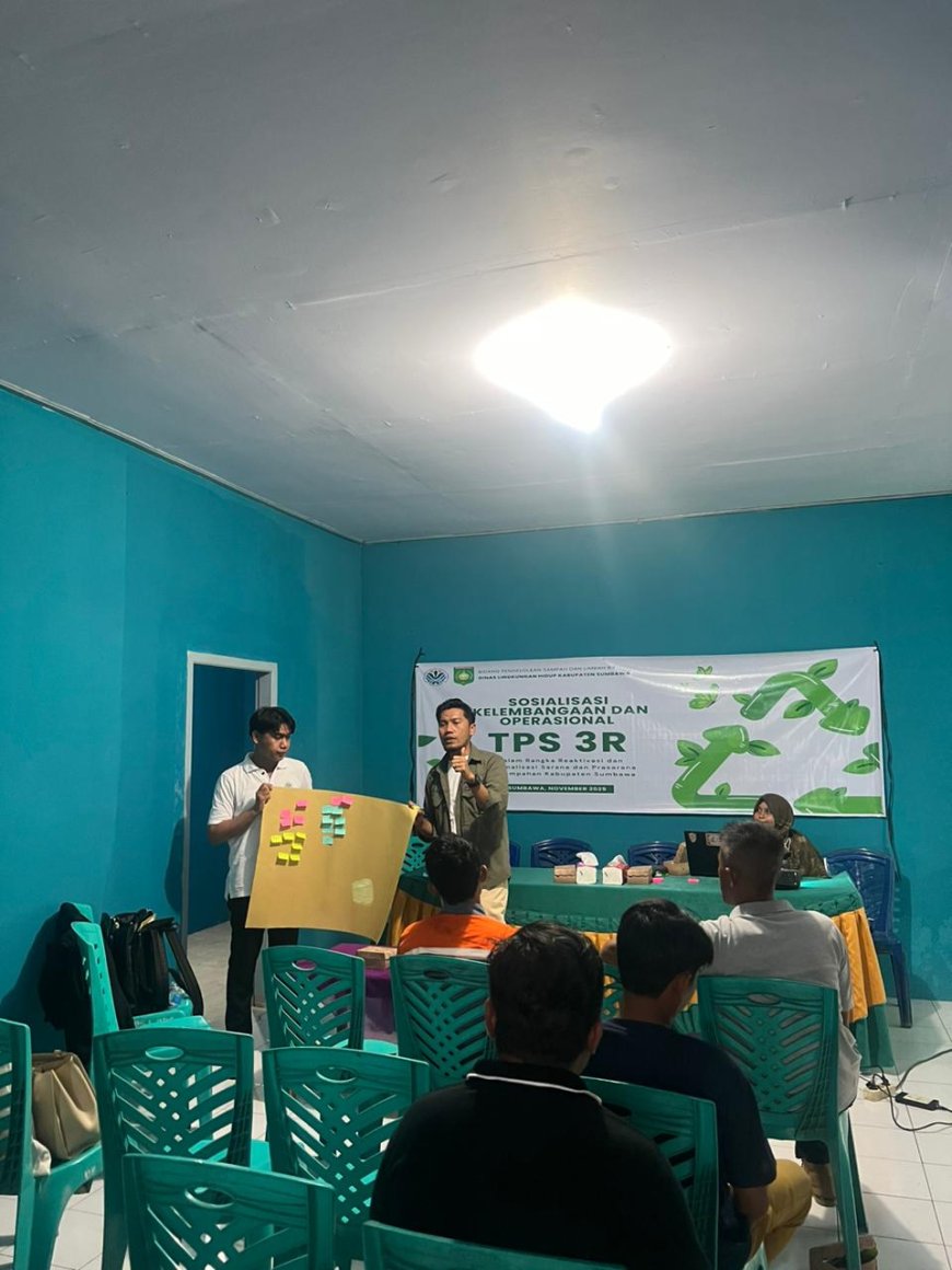 Menghidupkan Kembali Harapan: Pemda Sumbawa Reaktivasi TPS 3R, Mengolah  Sampah untuk Masa Depan