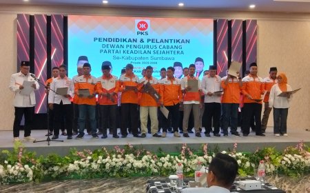 Pesan Nanang Nasiruddin: DPC PKS Harus Solid, Tulus Melayani Warga Sumbawa