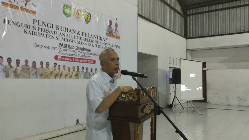 Emas Sumbawa Harus Mendunia: Ketua PASI NTB Titip Amanah "Pembinaan Masif" Pasca-Pengukuhan Pengurus Kabupaten