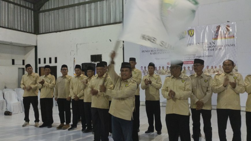 PASI Sumbawa Resmi Dikukuhkan. Ahmadul Kusasih Siapkan Pembinaan Masif