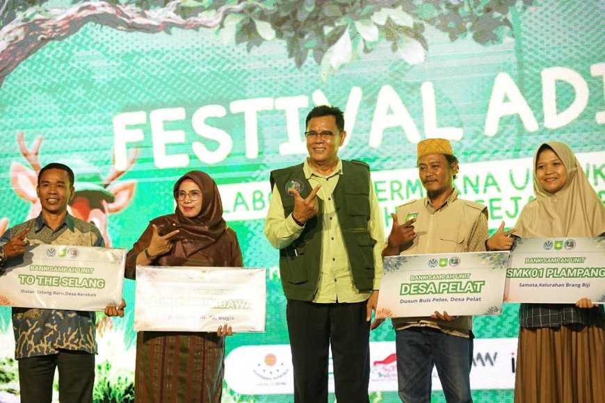 Enam Inovasi Sampah Diluncurkan! Bupati Sumbawa Canangkan Era Baru "Bersih, Hijau, Lestari" di Festival Adipura 2025