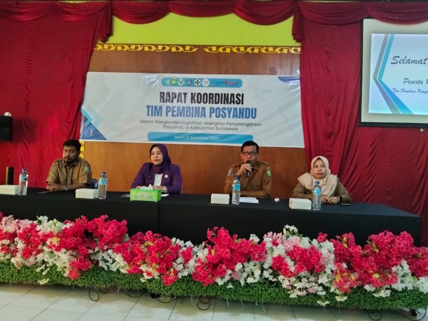Kolaborasi Lintas Sektor Menguatkan Posyandu di Sumbawa: Enam SPM Menjadi Fokus Utama