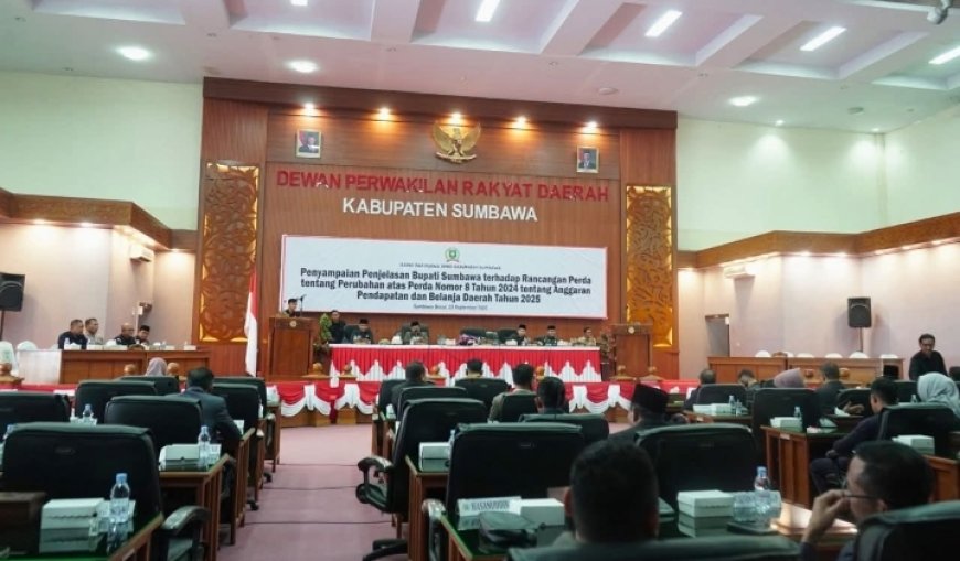 RINGKASAN APBD PERUBAHAN KABUPATEN SUMBAWA YANG DIKLASIFIKASI MENURUT KELOMPOK DAN JENIS PENDAPATAN, BELANJA, DAN PEMBIAYAAN TAHUN ANGGARAN 2025 JUMLAH (Rp)
