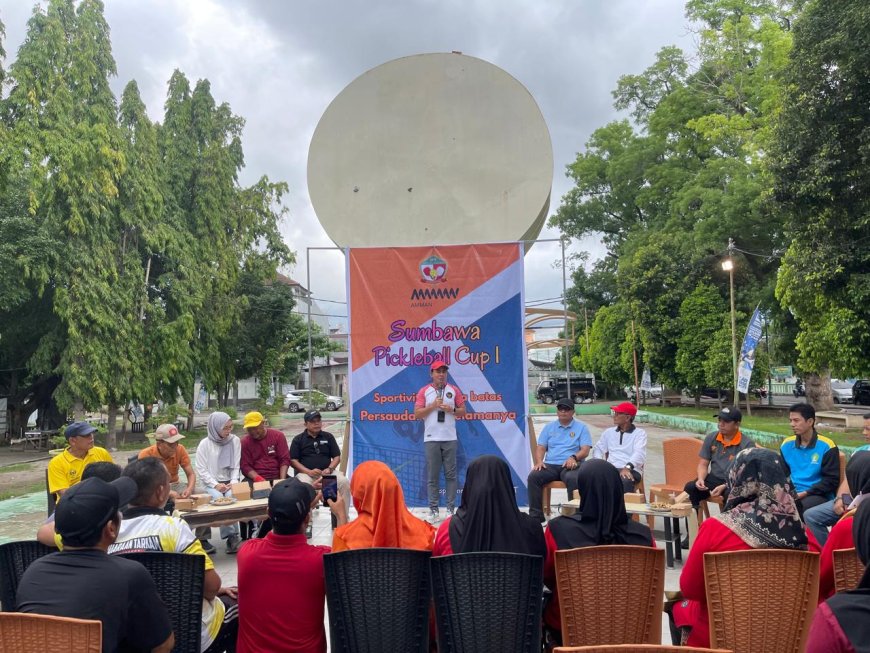 Ketua KONI Sumbawa Buka Kejuaraan Sumbawa Pickleball 1: "Olahraga Masa Depan untuk Prestasi Daerah"