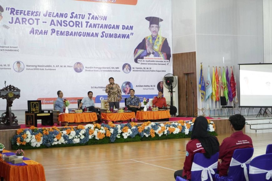 Jelang 1 Tahun Pemerintahan Jarot-Ansori: Sinergi Eksekutif-Legislatif Hadapi Tantangan Fiskal demi Sumbawa Unggul