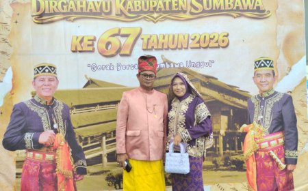 Anggota DPRD Kabupaten Sumbawa Syukri HS A.Ma mengucapkan Dirgahayu Kabupaten Sumbawa ke 67