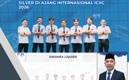 Harumkan Nama Daerah, Tim Smanika Liquids Raih Medali Silver di Ajang Internasional ICIIC 2026