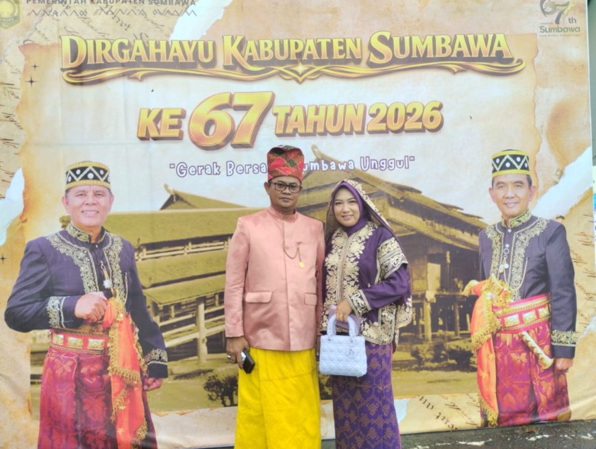 Anggota DPRD Kabupaten Sumbawa Syukri HS A.Ma mengucapkan Dirgahayu Kabupaten Sumbawa ke 67