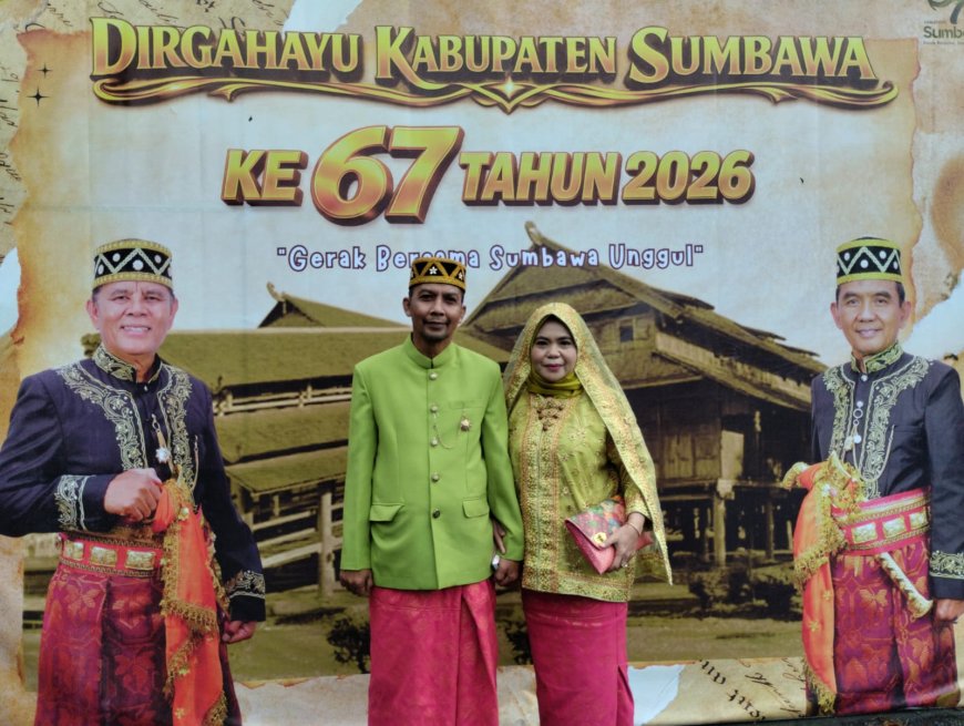 Wakil Ketua I DPRD Kabupaten Sumbawa H.M.Berlian Rayes SAg.M.M.Inov mengucapkan Dirgahayu Kabupaten Sumbawa ke 67