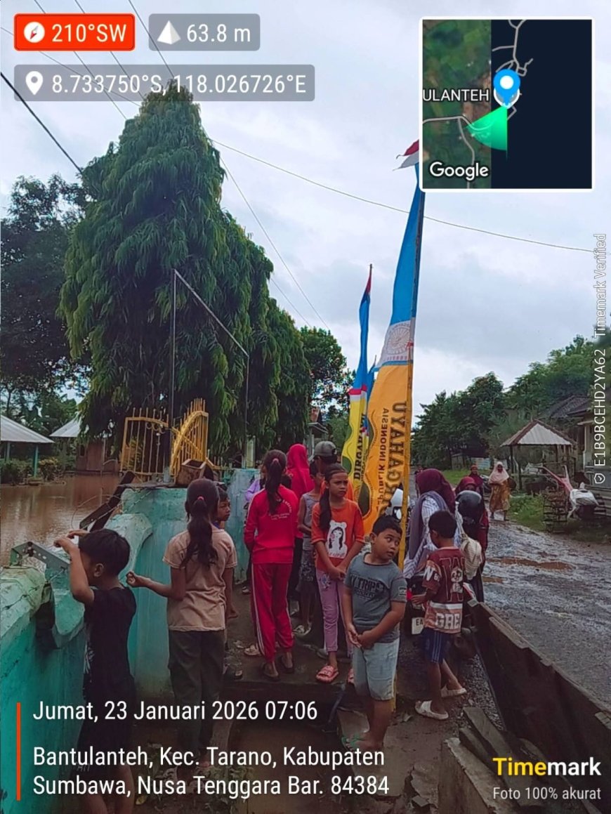 Sumbawa Dikepung Bencana: 11 Kecamatan Terjang Banjir Bandang, Tanah Longsor, dan Puting Beliung