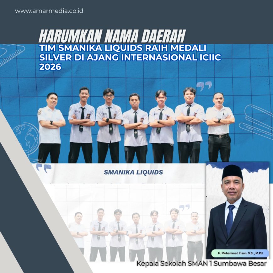 Harumkan Nama Daerah, Tim Smanika Liquids Raih Medali Silver di Ajang Internasional ICIIC 2026