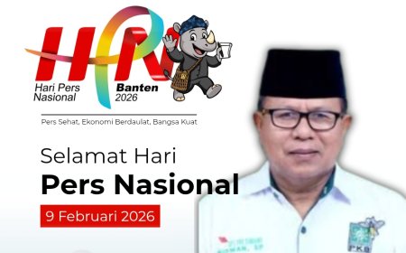 Anggota DPRD Kabupaten Sumbawa Ridwan SP.M.Si mengucapkan Selamat HPN 2026