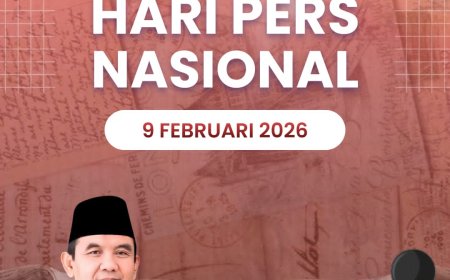 Wakil Bupati Sumbawa Drs. H.Mohamad Ansori Mengucapkan Selamat HPN 2026