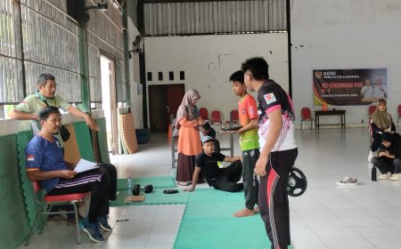 Target Pertahankan Juara Umum, Ketua PERPANI Sumbawa Matangkan Bidikan Atlet Lewat Tes Fisik Tahap II Dan TC