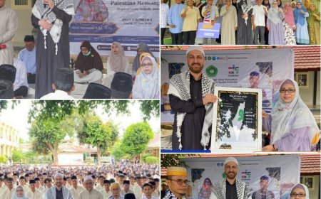 "Palestina Memanggil" di Smanda: SMAN 2 Sumbawa Besar Gelar Tabligh Akbar Bersama Ulama Palestina