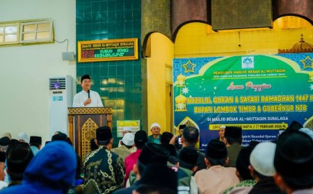 Gubernur NTB Sebut  Lombok Timur Kunci Pertumbuhan Ekonomi dan Pendidikan Inklusif NTB