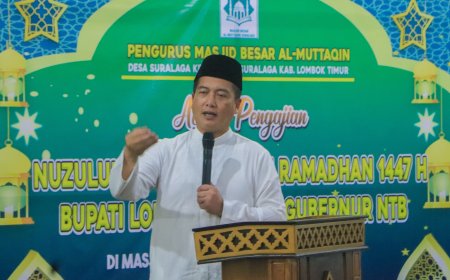 Safari Ramadan di Beriri Jarak, Gubernur NTB Ajak Keseimbangan Sosial dan Lingkungan