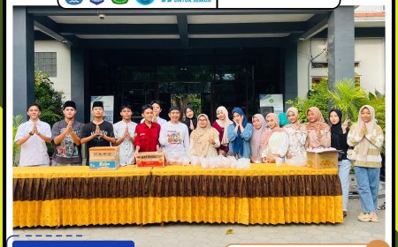 Indahnya Berbagi: Siswa SMAN 2 Sumbawa Besar Turun ke Jalan Tebar Kebaikan Lewat Aksi Berbagi Takjil